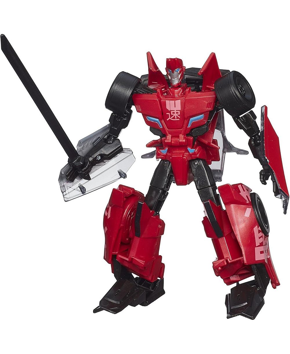 Transformers Robots in Disguise Sideswipe Warrior Class, фигурка 4,5", возраст 11-13