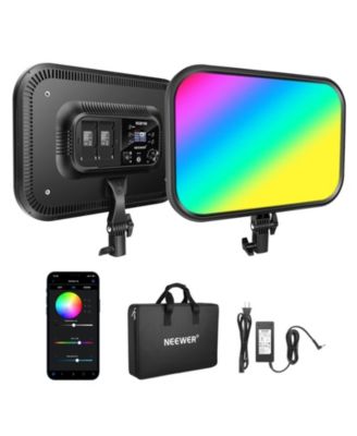 Neewer RGB168 60W 2500K-8500K RGB LED Video Light for Photography & Streaming