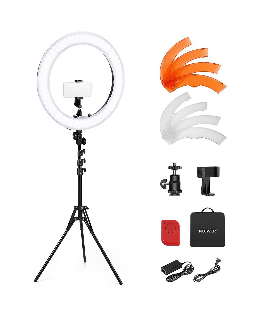 Neewer RL-18 Dimmable Ring Light for Select iPhone Models
