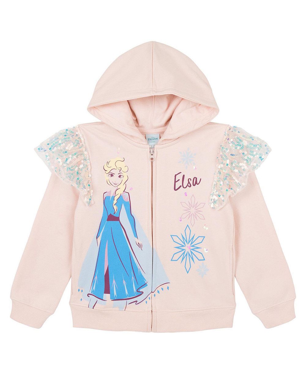 Свитшот Frozen Bambi Queen Elsa с капюшоном и молнией для малышей