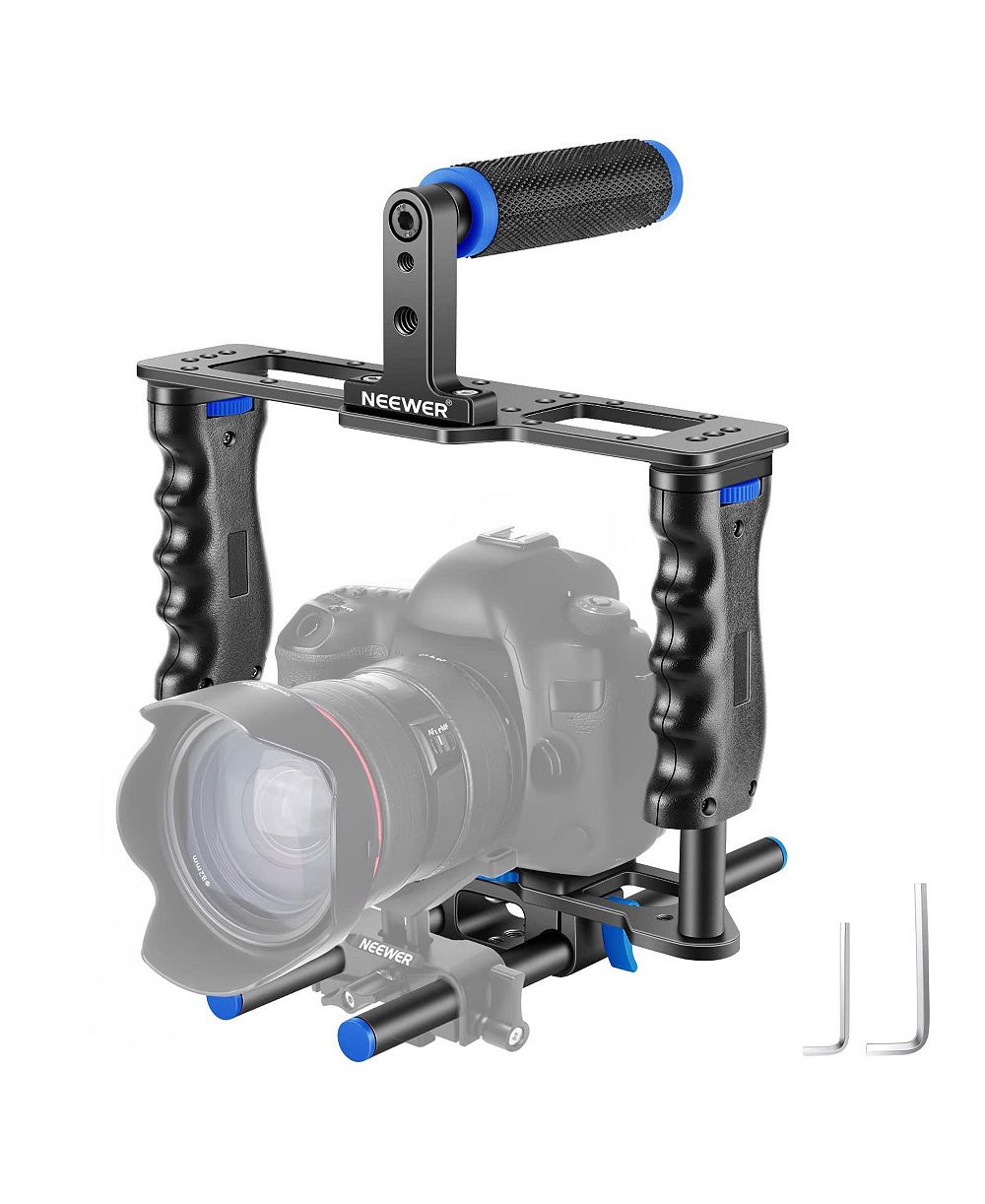 Neewer Adjustable Aluminum Alloy Camera Mounting Accessory for Canon, Nikon and Sony Cameras