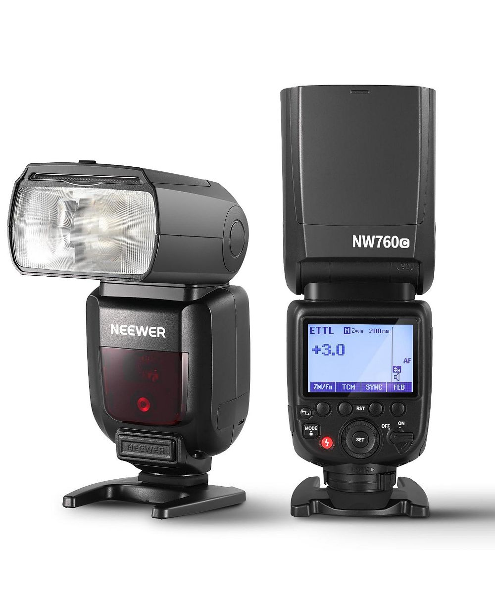 Neewer NW760-C 76Ws TTL HSS Camera Flash for Canon DSLR Cameras