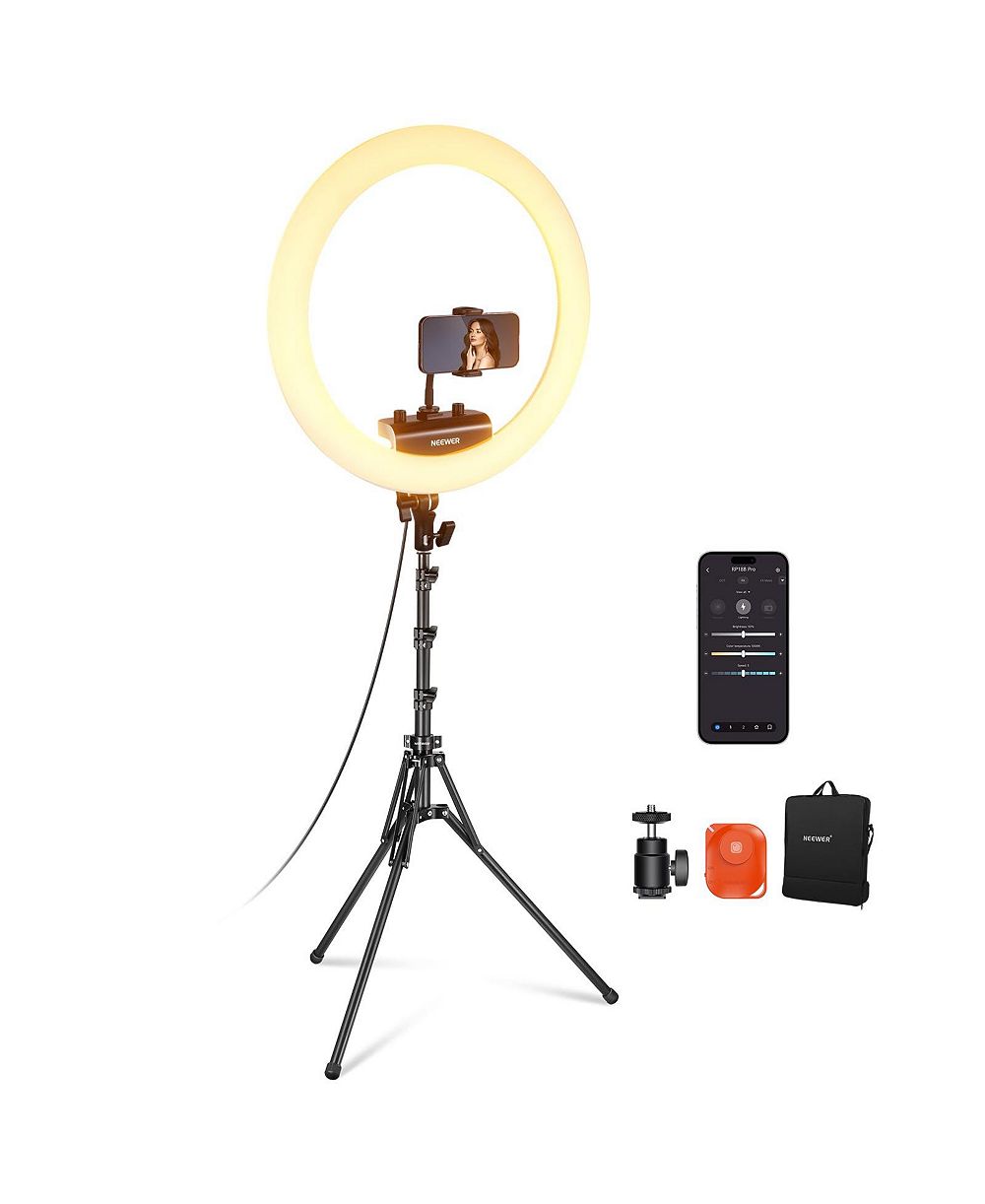 Neewer RP18B Pro 18 Inch 2900K-7000K Bluetooth Ring Light
