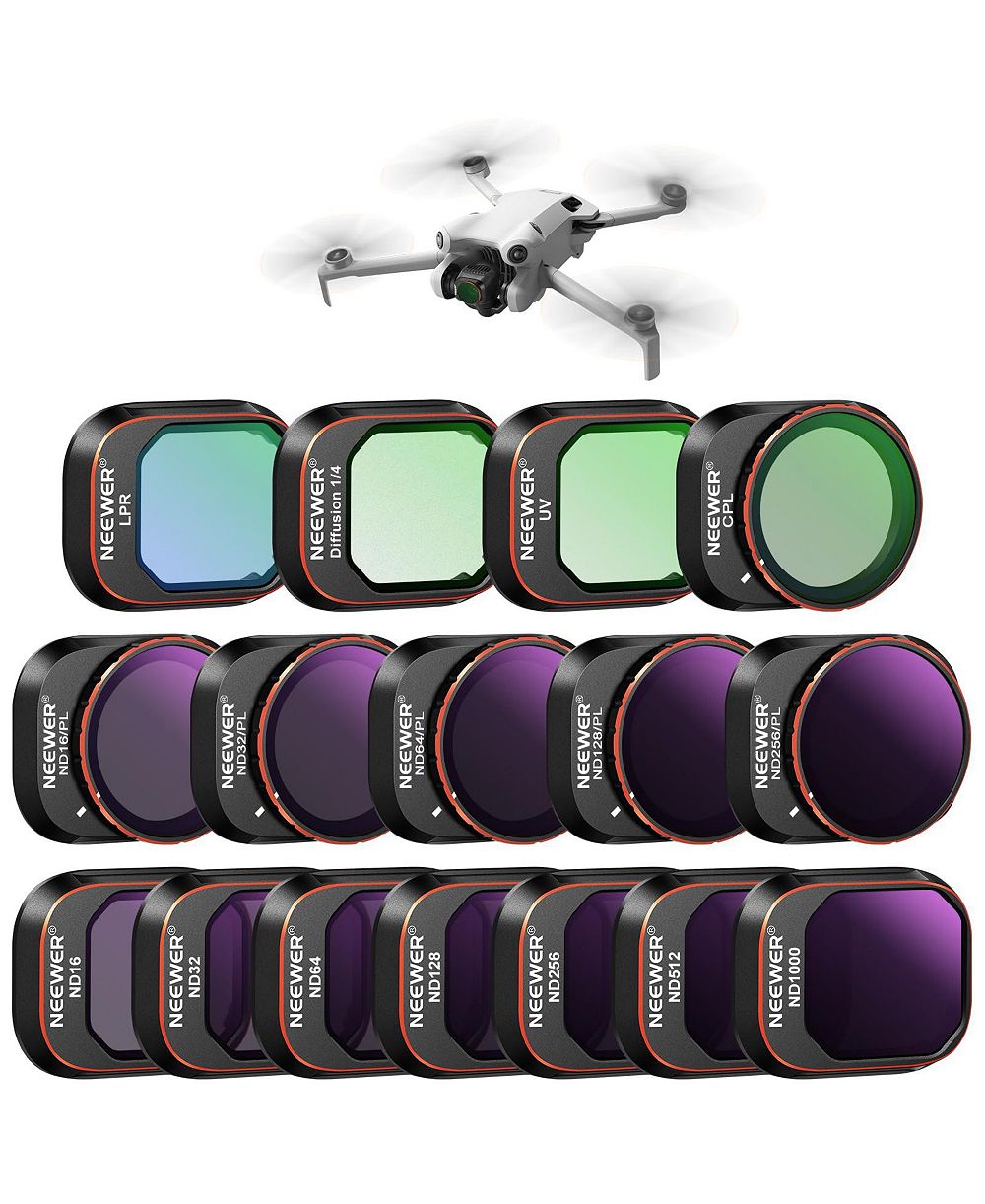 Neewer ND16 CPL Multi-Density Lens Filters for DJI Mini 4 Pro