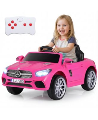 Gymax Mercedes-Benz SL R231 детская электромобиль 12V с музыкой