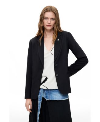 Desigual Women's Structured blazer pin