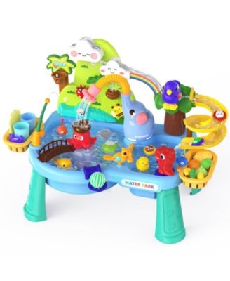 GNUADZ Water Table with Circulating Water Pump and Sand Play, Ages 1-8