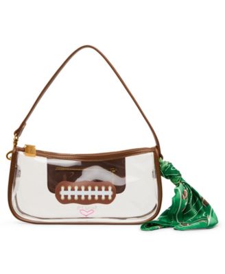 Betsey Johnson Miss Touchdown Clear Shoulder Handbag