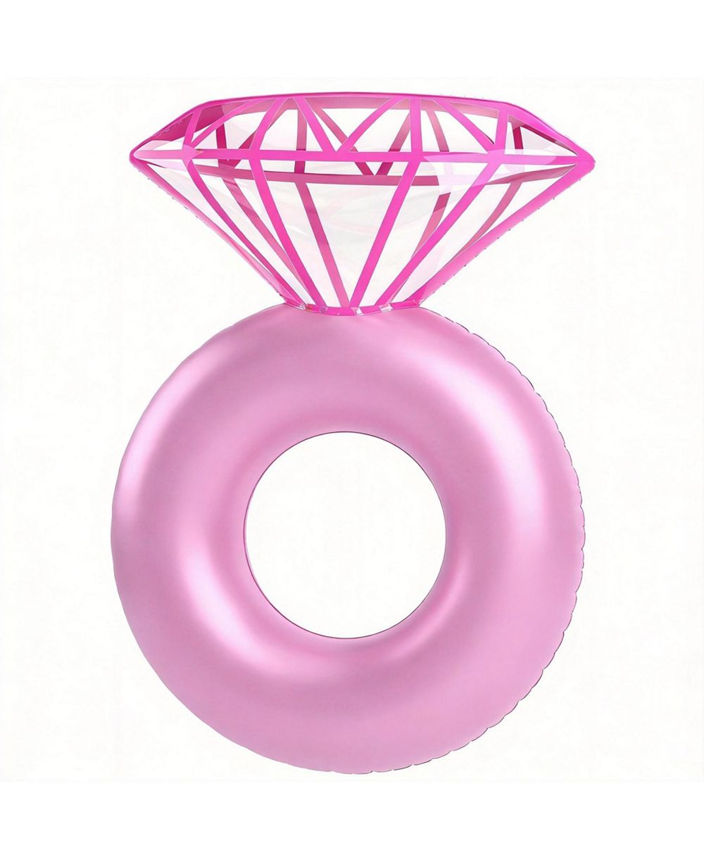 AOFAR Inflatable Ring Pool Float Engagement Bachelorette Party Tube