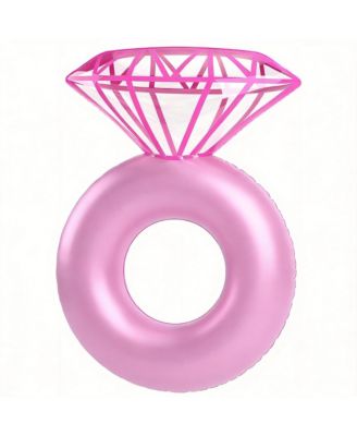 AOFAR Inflatable Ring Pool Float Engagement Bachelorette Party Tube