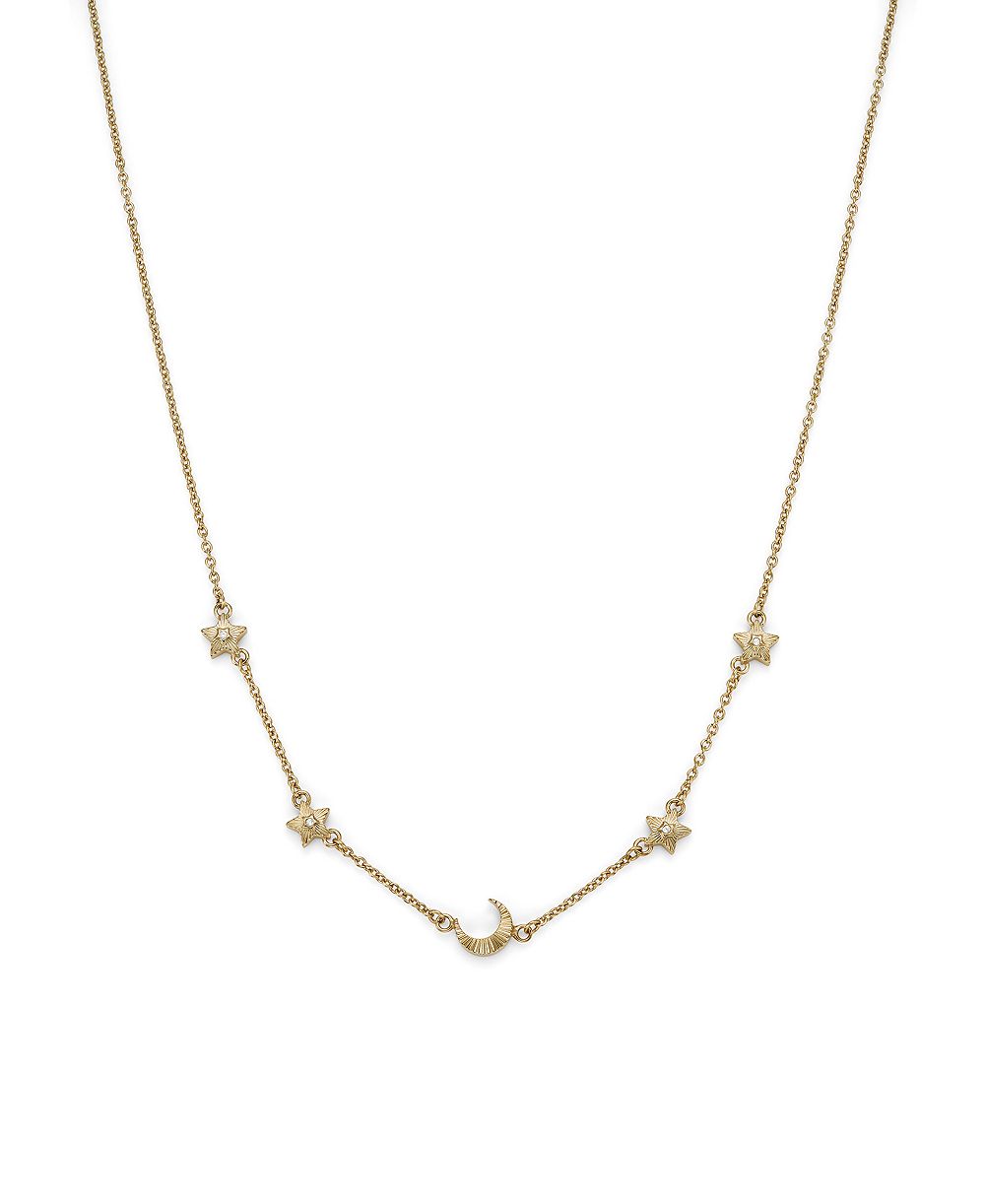 Olivia Burton Женские золотистые стальные серьги Celestial Chain