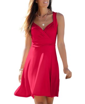 Женское платье LASCANA Sleeveless Wrap Look