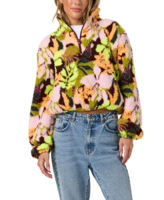O'Neill Women's Kacey High-Pile 1/2 Zip Fleece Jacket