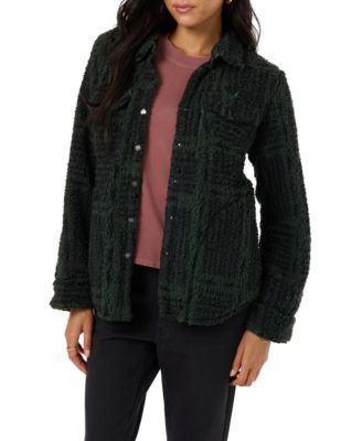 O'Neill Women's Zuma High Pile Snap-Front Jacket