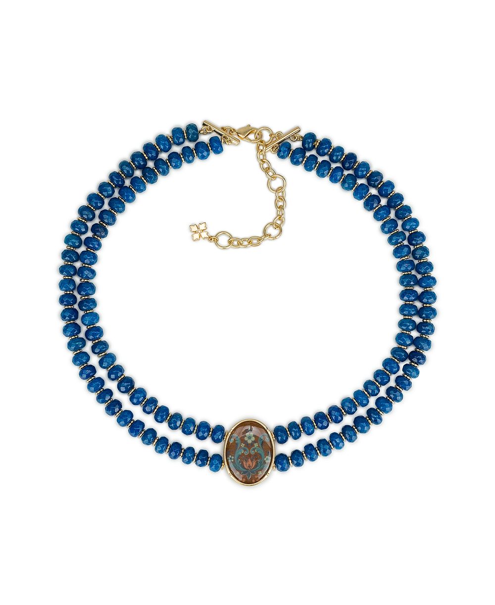 Patricia Nash ожерелье Beaded Strand из коллекции Rosemaling Under Crystal