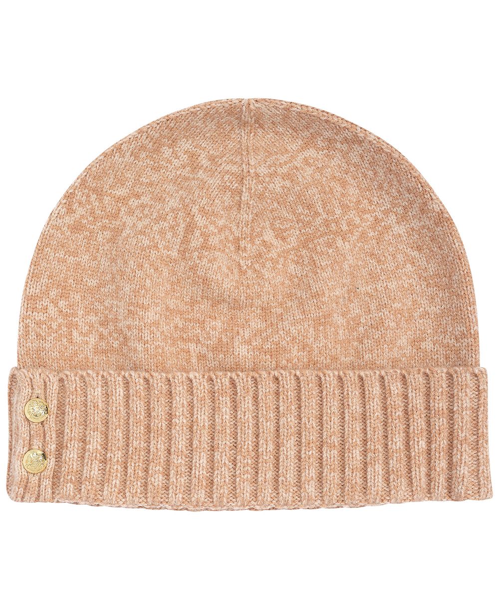 Lauren Ralph Lauren Two Button Knit Beanie