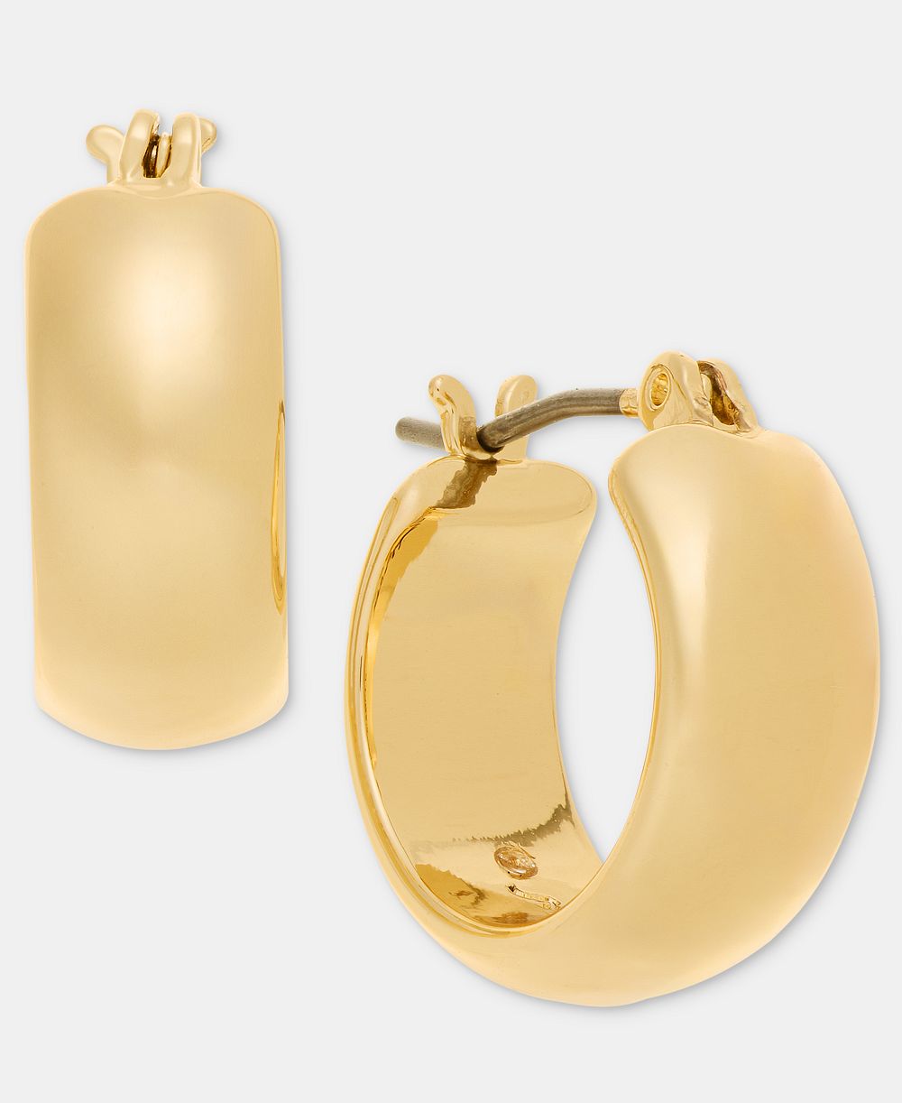 KARL LAGERFELD PARIS серьги-кольца Huggie Small, 0.54"