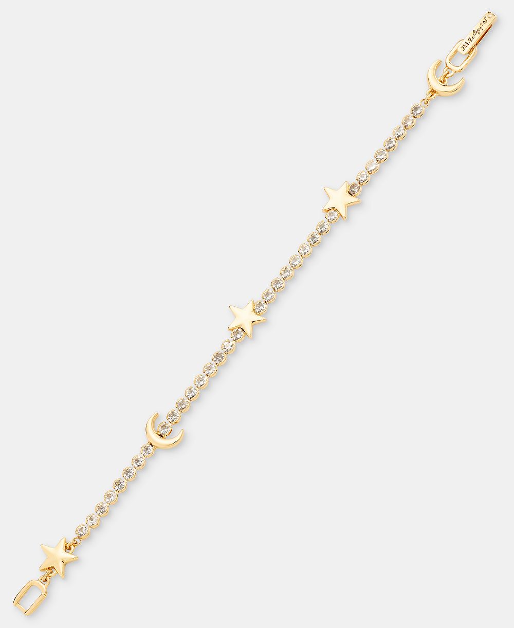 Браслет KARL LAGERFELD PARIS Crystal Star & Moon Flex