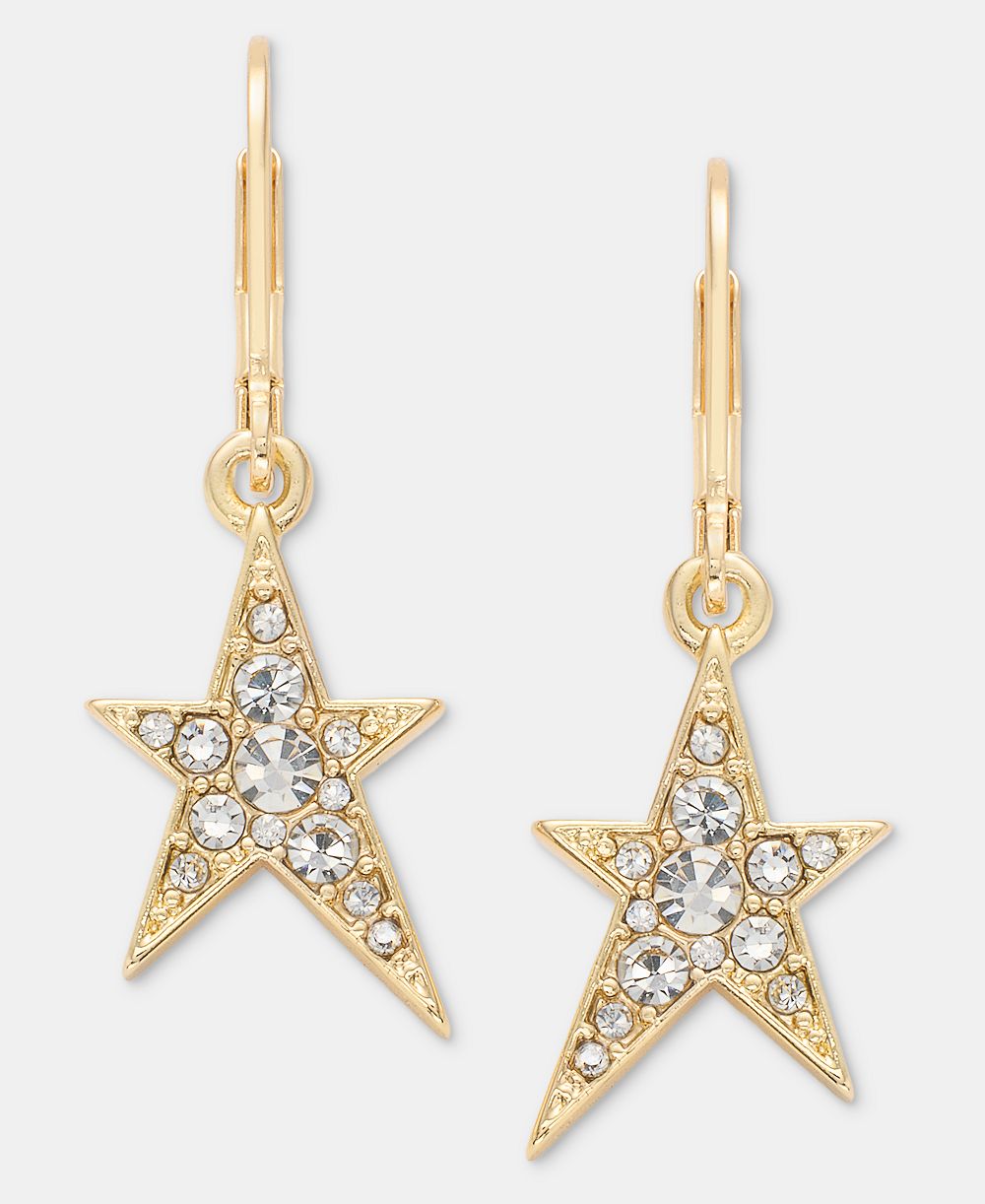 Серьги KARL LAGERFELD PARIS Pavé Star Drop