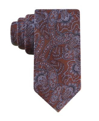 Мужской классический галстук Tommy Hilfiger Alpine Paisley