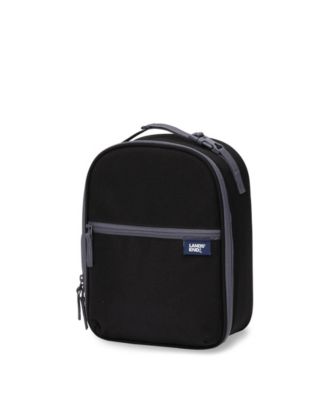 Lands' End Kids Insulated Soft Sided Solid Lunch Box