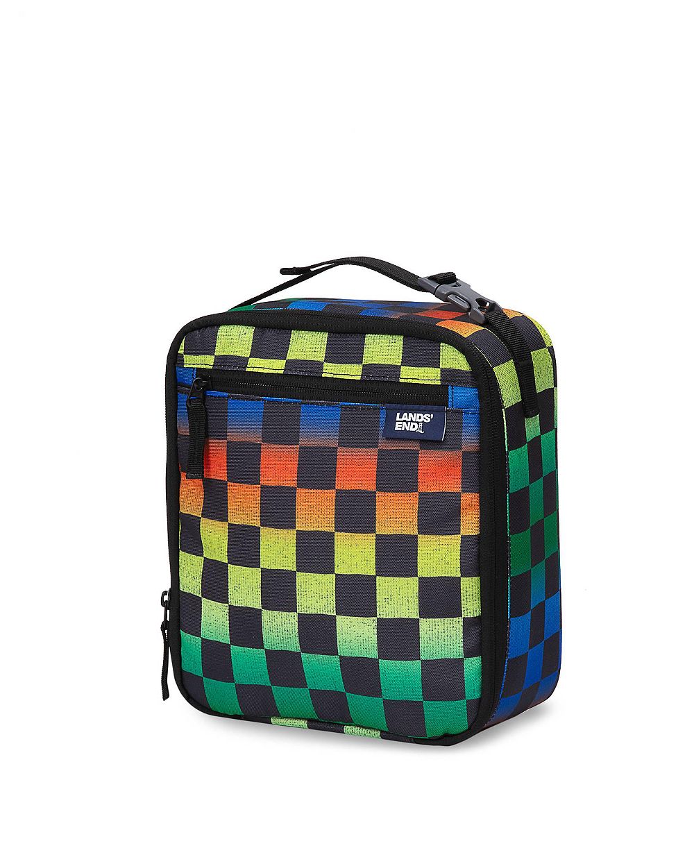 Lands' End Kids Insulated EZ Wipe Lunch Box