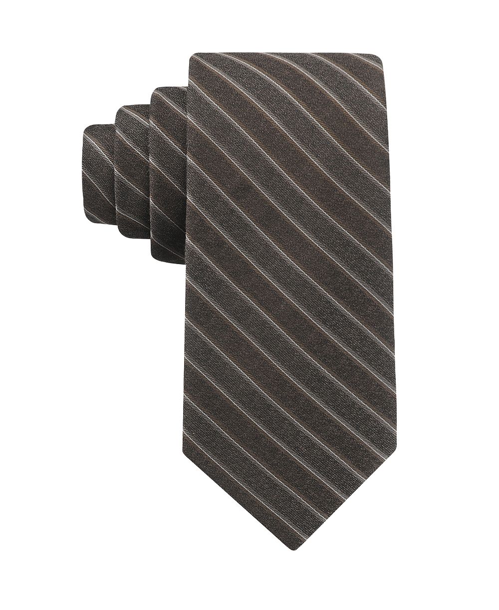 Calvin Klein Men's Edgemere Stripe Classic Tie