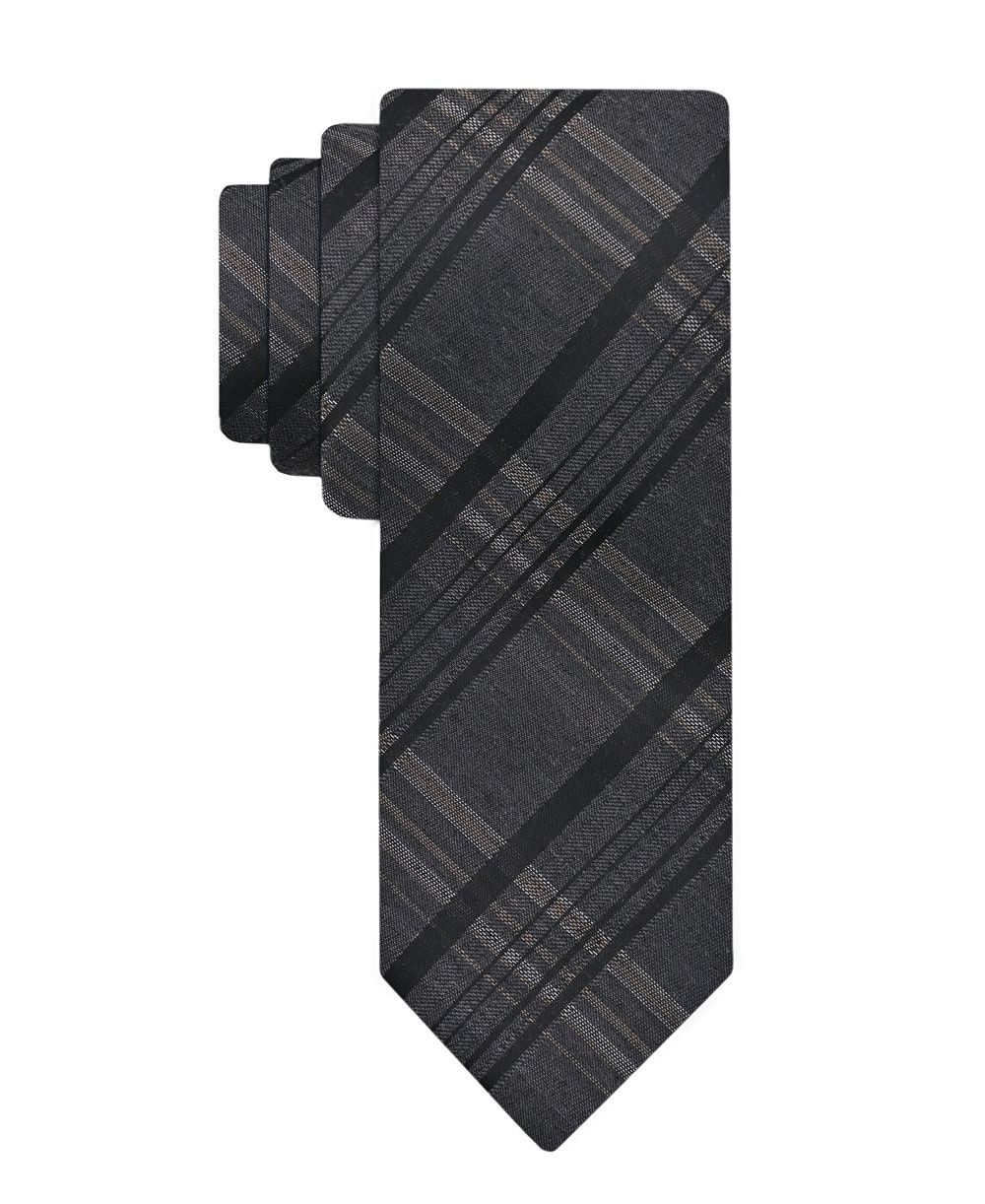 Calvin Klein Men's Cedar Plaid Tie