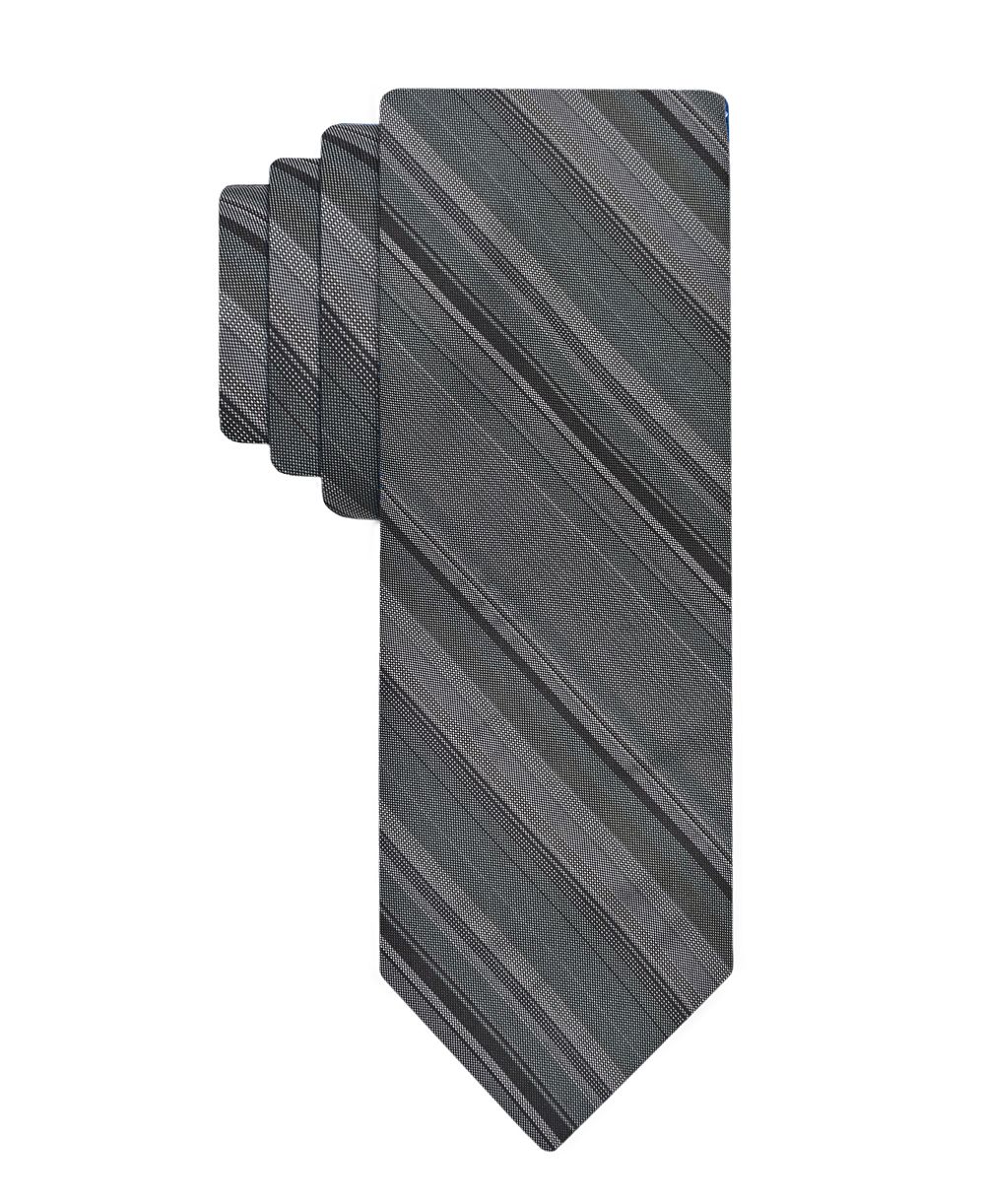 Calvin Klein Men's Castle Stripe Classic Tie