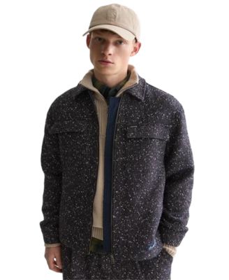 Мужской приталенный пиджак SCOTCH & SODA из твида с добавлением шерсти