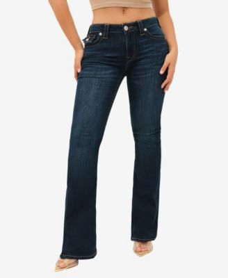 Джинсы True Religion Women's Joey Mid-Rise Flare Flap