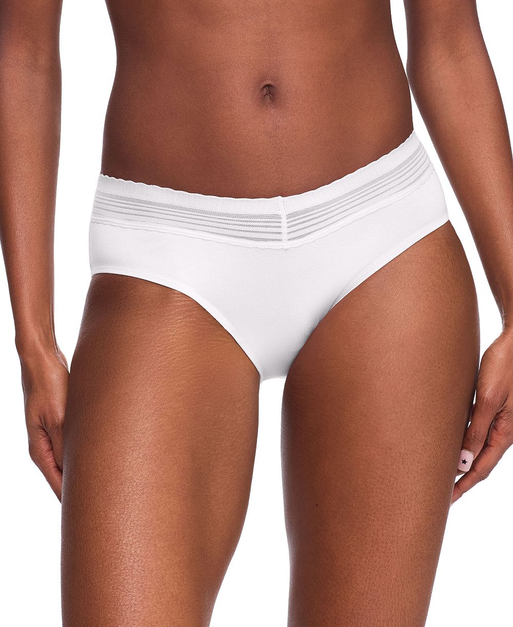 Warner's Women's No Pinching, No Problems® Cotton Blend Dig-Free Comfort Hipster Panty, WRW263HP02J658
