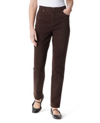 Женские джинсы Gloria Vanderbilt Women's Amanda High-Waisted Straight-Leg