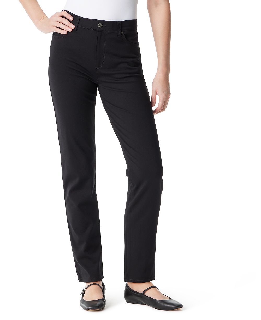 Женские брюки Gloria Vanderbilt Amanda High-Waisted Straight Ponte