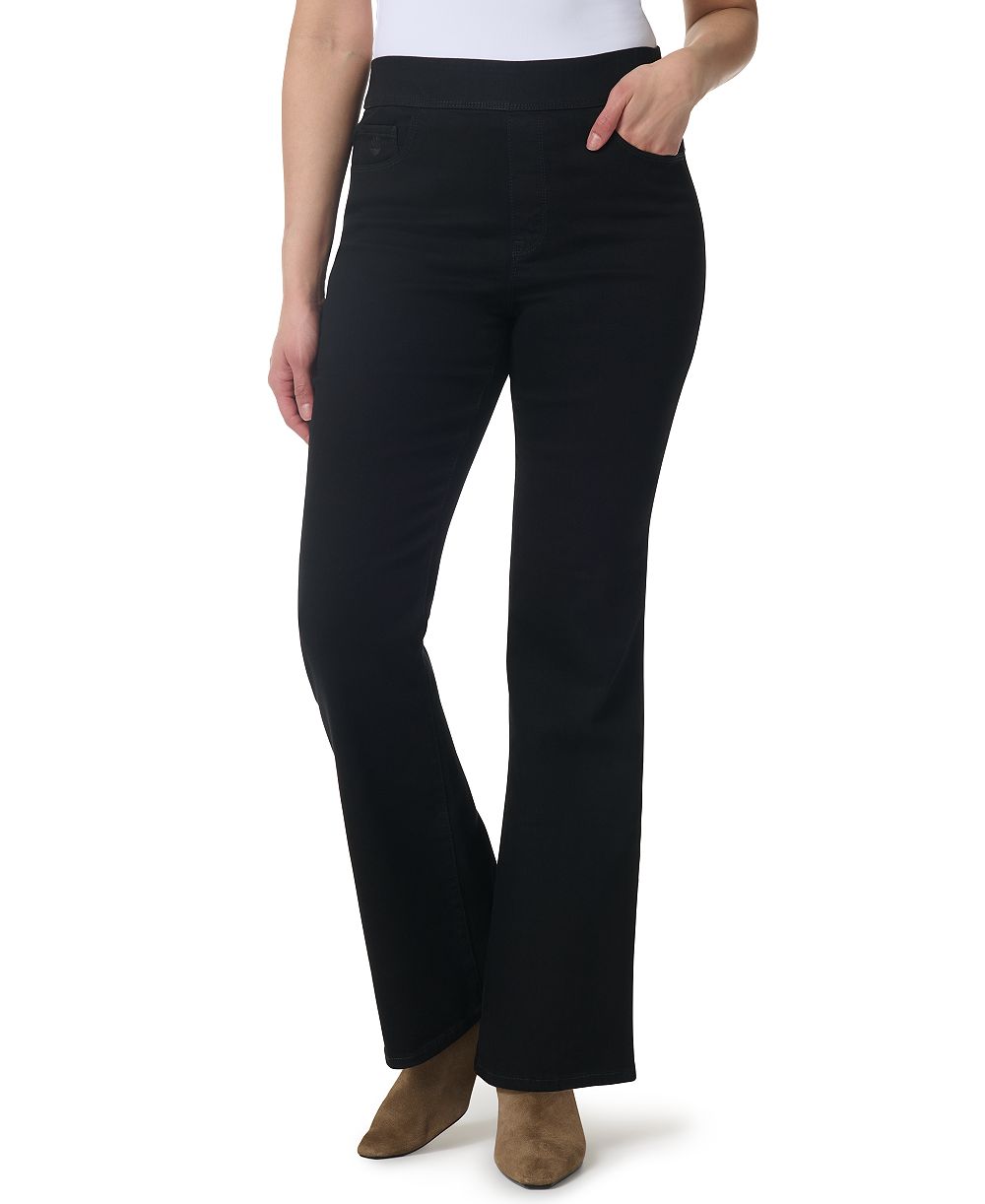Gloria Vanderbilt Women's Amanda Pull-On High-Rise Flare Jeans