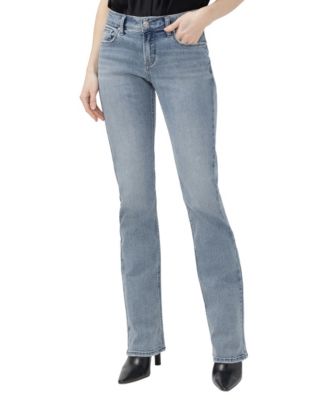 Silver Jeans Co. Women's Elyse Slim Boot Stretch Bootcut Cotton-Blend Jeans