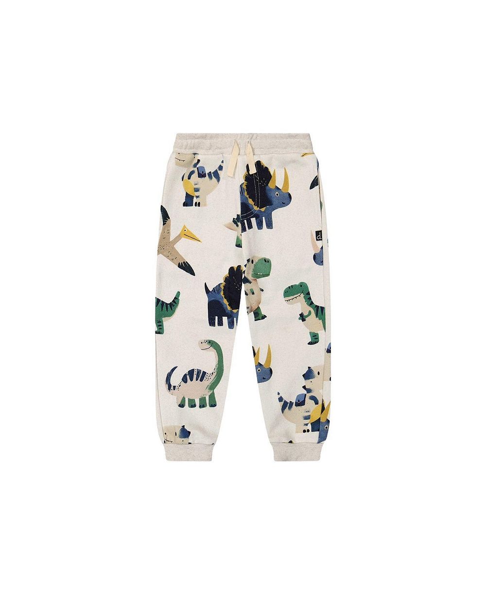 Детские спортивные штаны Deux par Deux Baby Boy Fleece Dinosaur Print