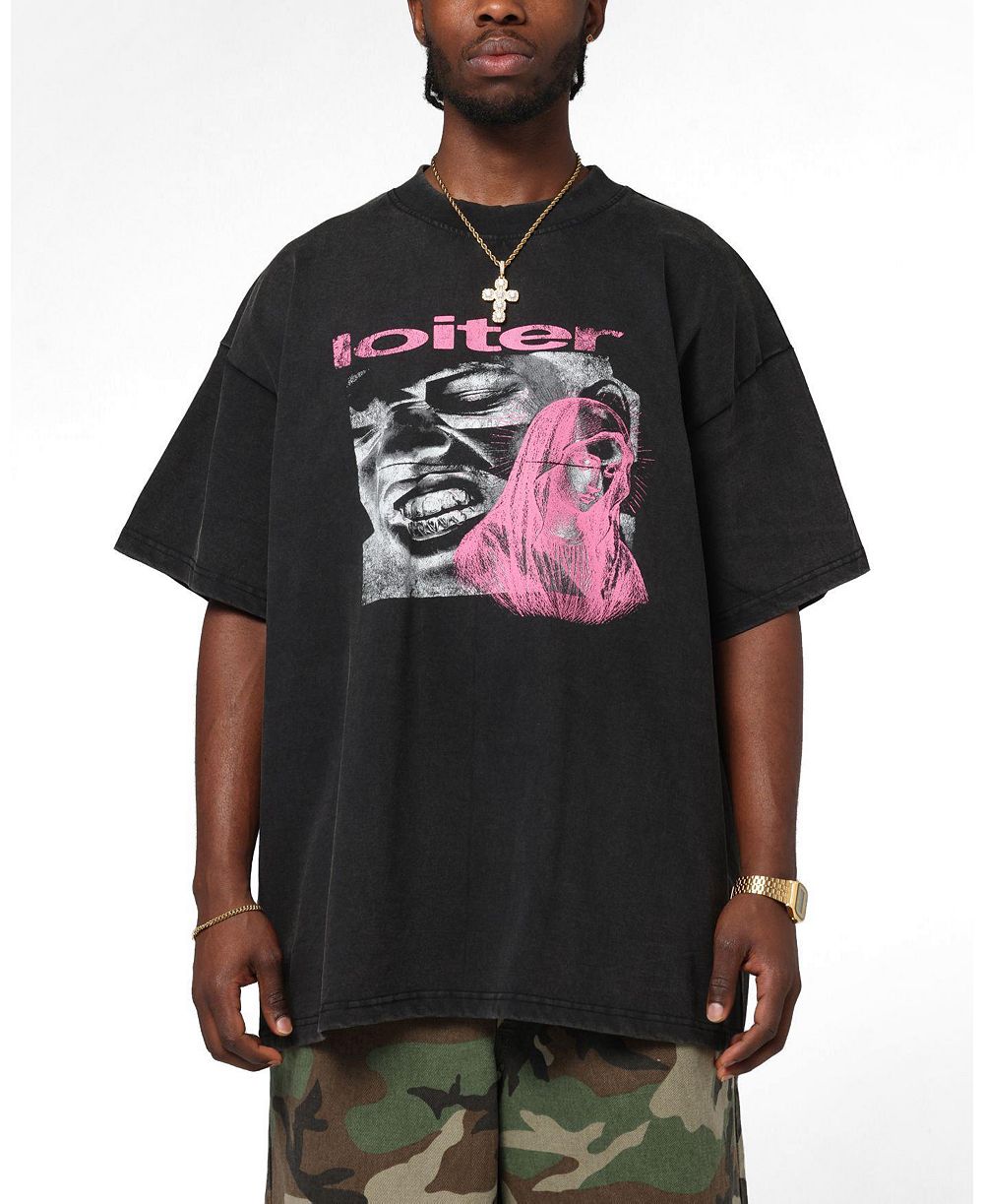 Loiter Men's Silicone Premium Vintage T-Shirt