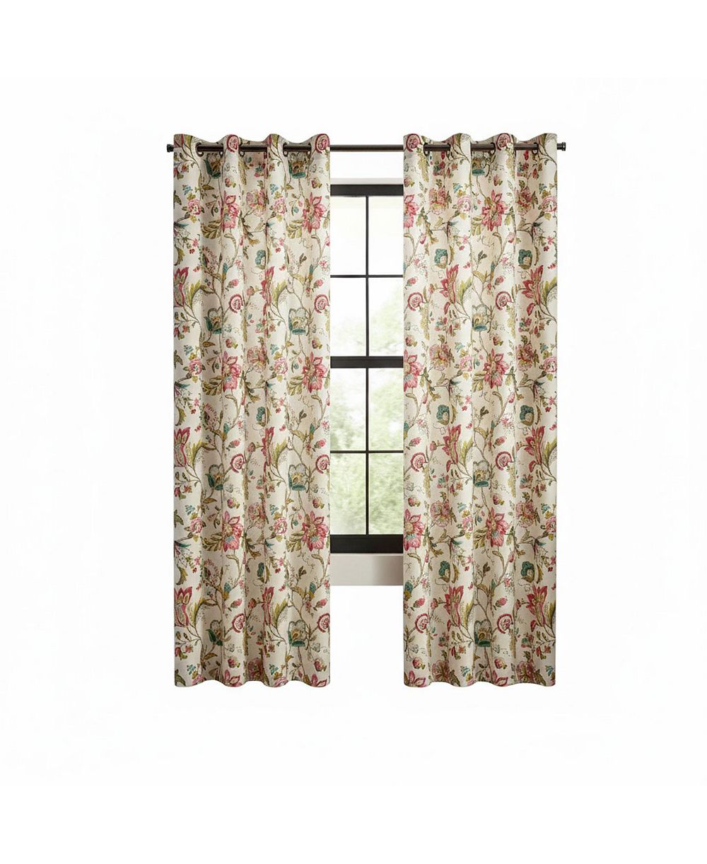 Штора Ellis Curtain Polyester Brissac Colourful Jacobean Pattern Grommet