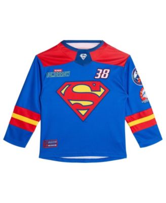 Justice League детский джерси Superman для хоккея (2T–4T)