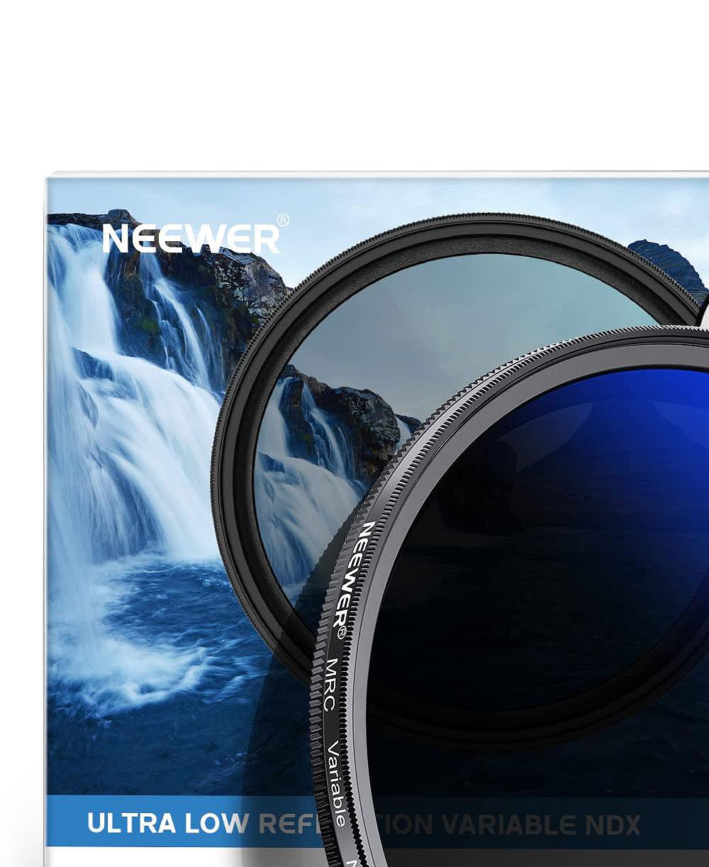 Neewer ND2-ND400 Variable Neutral-Density Camera Lens Filter