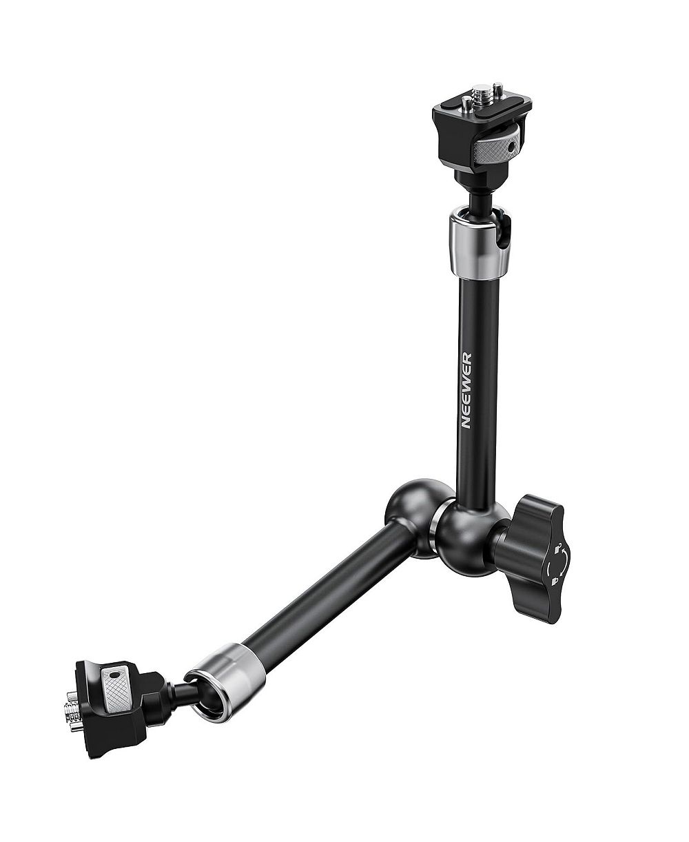 Neewer ST16 Adjustable Dual Ball Head Camera Mount for SmallRig Cage Rig
