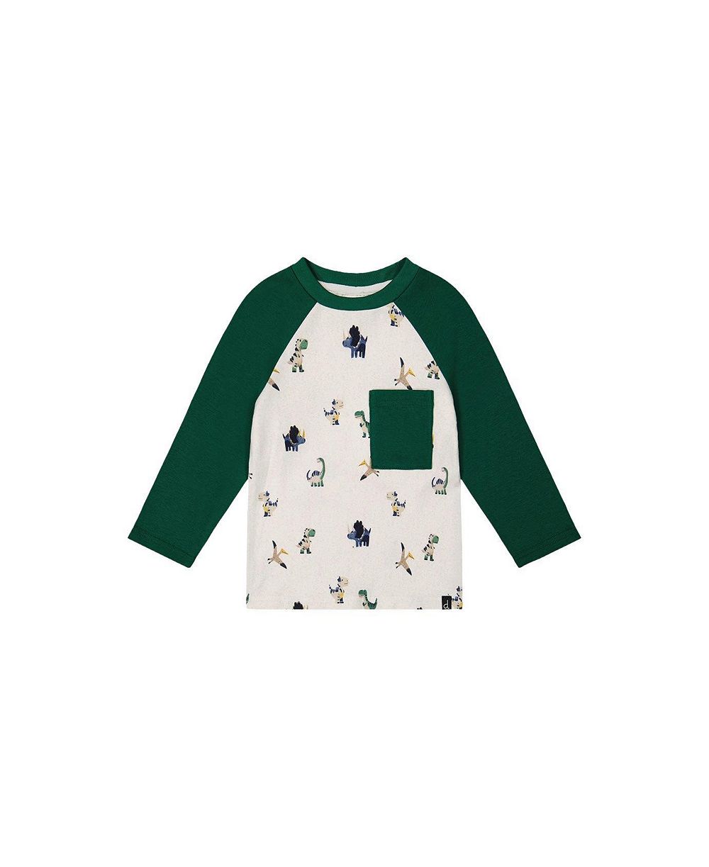 Детская футболка Deux par Deux с длинным рукавом Raglan (6Y-8Y)