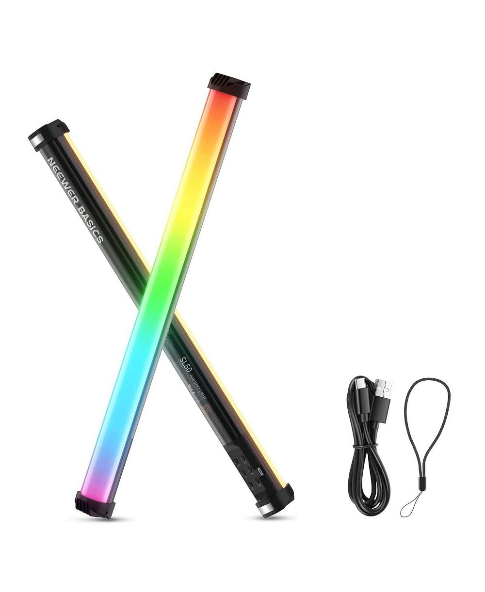 Neewer SL50 Rechargeable RGB LED Video Light