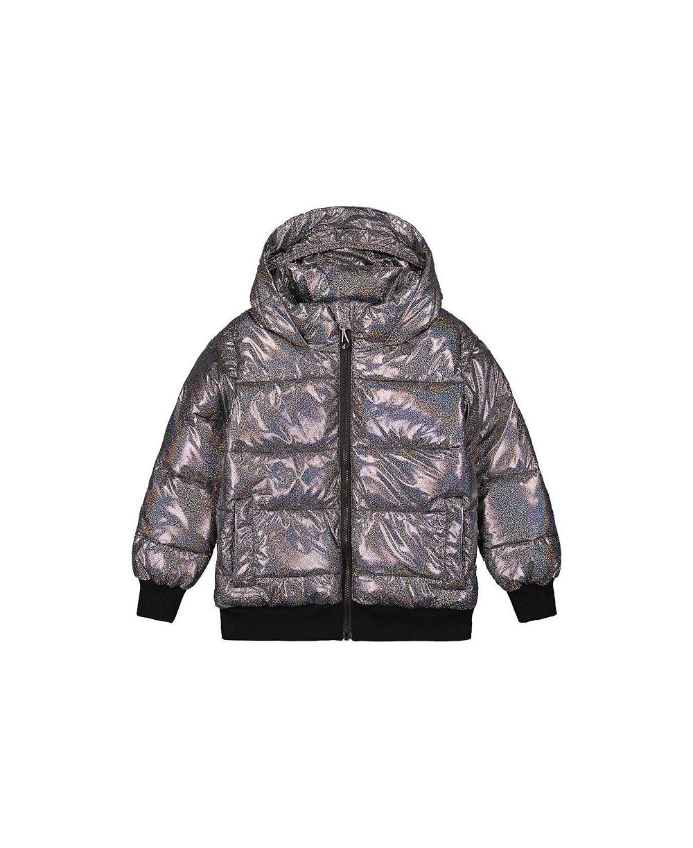 Deux par Deux Toddler Girls 2T-5T Winter Puffy Jacket Glitter