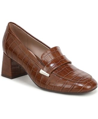 Brown Croco Faux Leather