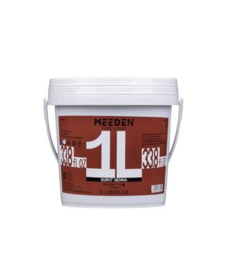 Акриловая краска Meeden Burnt Sienna, густая, глянцевая, 1 L