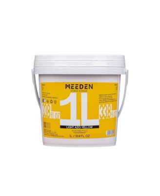 Meeden Studio Acrylic Paint-Light Azo, 1Liter / 33.8 ounces