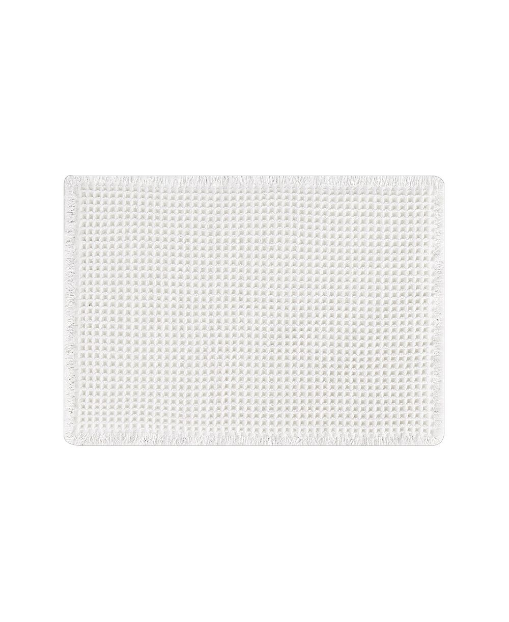 Lucky Brand Taylor Solid Waffle Weave Bath Rug, 17" x 24"