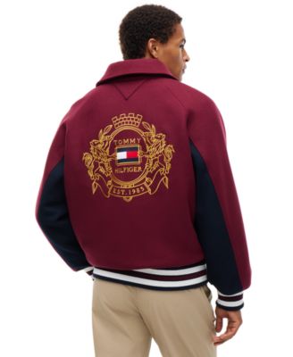 Tommy Hilfiger Мужские американские иконы шерсть-смесь varsity куртка, эксклюзив Macy’s